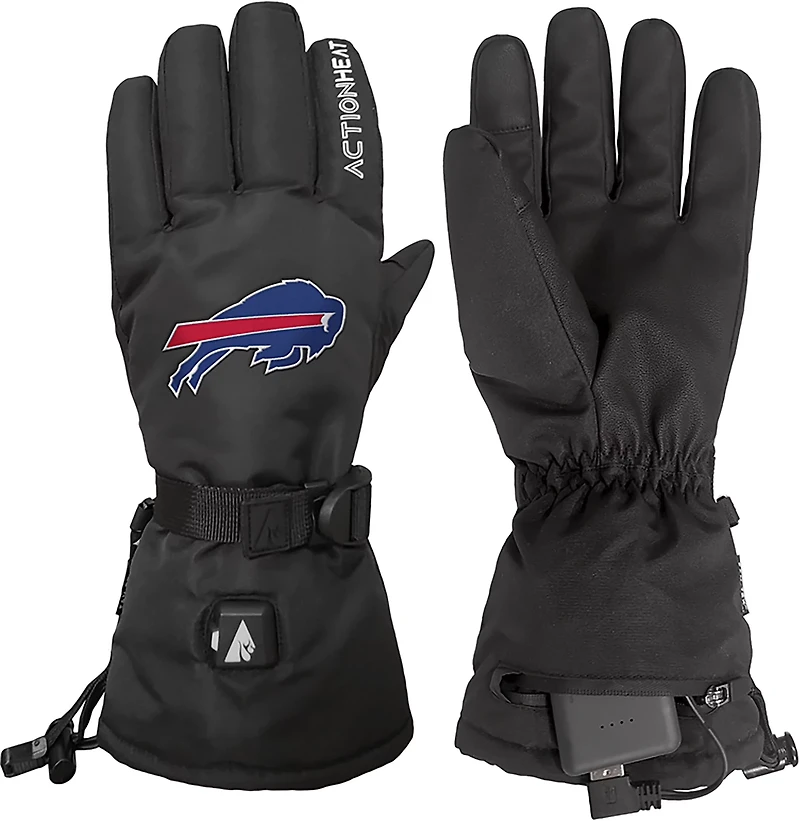 ActionHeat Adults' Buffalo Bills 5V Heated Winter Gloves