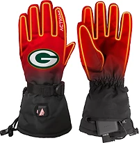 ActionHeat Adults' Green Bay Packers 5V Heated Winter Gloves