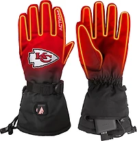 ActionHeat Adults' Kansas City Chiefs 5V Heated Winter Gloves