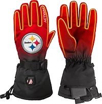 ActionHeat Adults' Pittsburgh Steelers 5V Heated Winter Gloves
