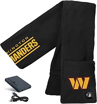 ActionHeat Adults' Washington Commanders 5V Heated Winter Scarf