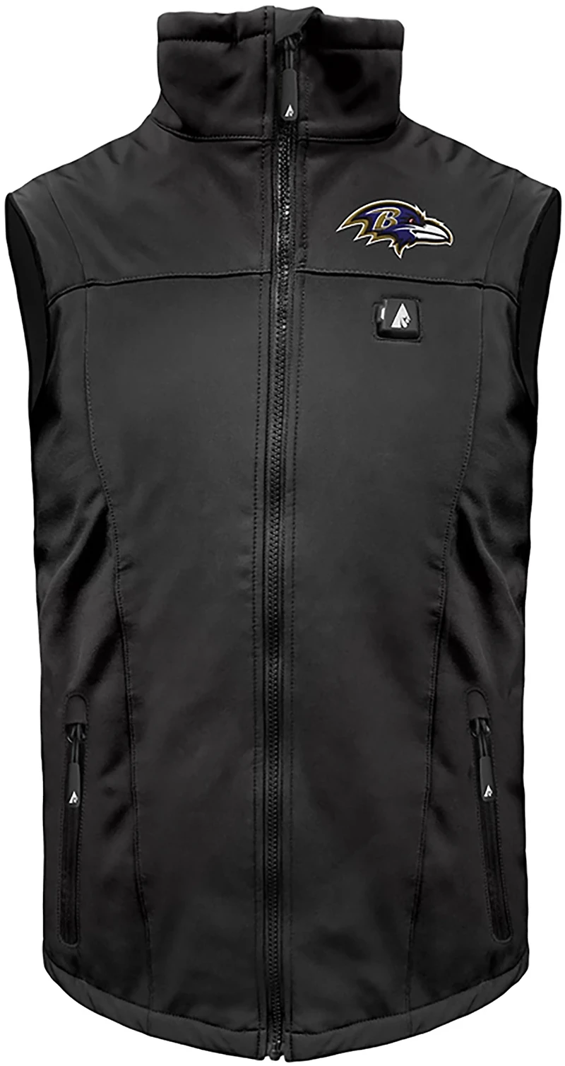 ActionHeat Men's Baltimore Ravens 5V Softshell Heated Vest