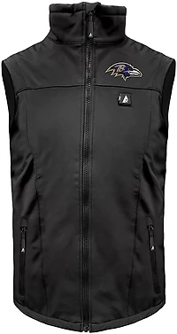 ActionHeat Men's Baltimore Ravens 5V Softshell Heated Vest