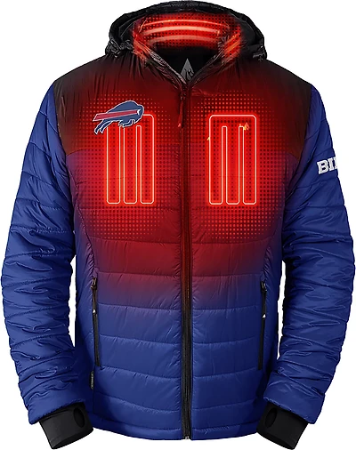 ActionHeat Men's Buffalo Bills 5V Puffer Heated Jacket