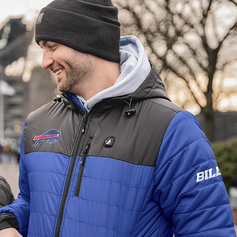 ActionHeat Men's Buffalo Bills 5V Puffer Heated Jacket