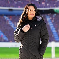 ActionHeat Women's Denver Broncos 5V Long Puffer Heated Jacket