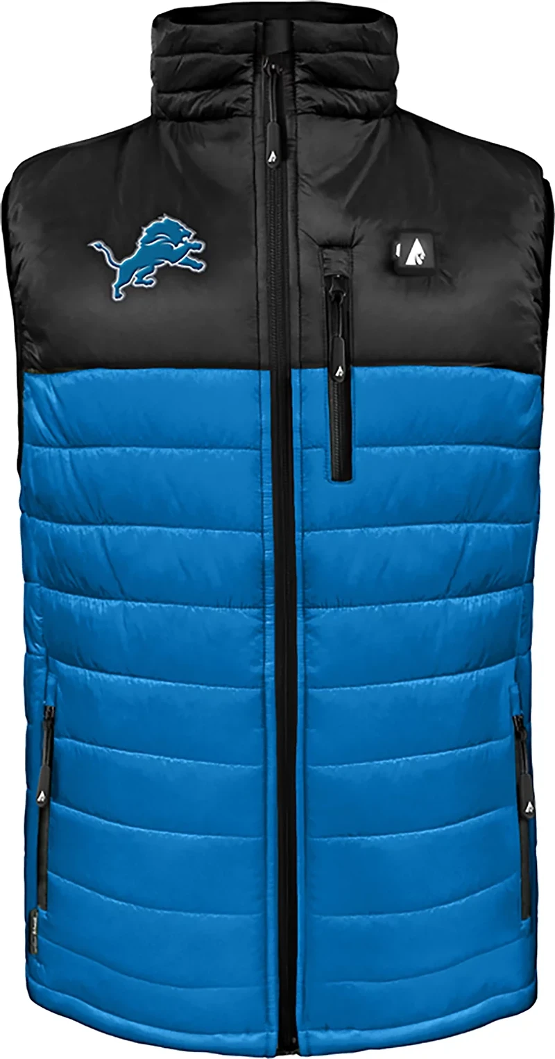 ActionHeat Men's Detroit Lions 5V Puffer Heated Vest