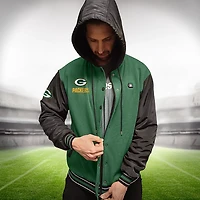 ActionHeat Men's Green Bay Packers 5V Heated Varsity Jacket