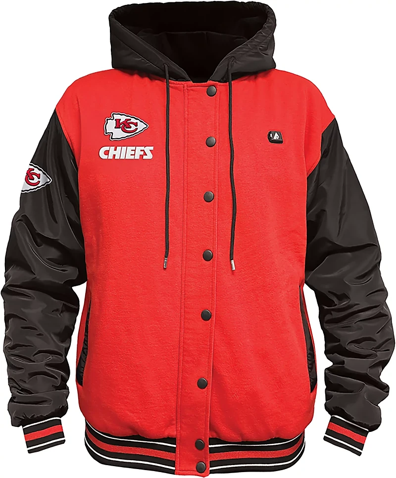 ActionHeat Men's Kansas City Chiefs 5V Heated Varsity Jacket