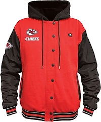 ActionHeat Men's Kansas City Chiefs 5V Heated Varsity Jacket