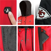 ActionHeat Men's Kansas City Chiefs 5V Heated Varsity Jacket