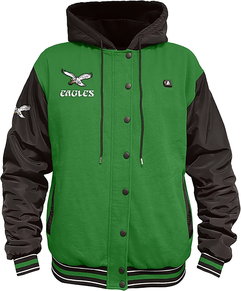 ActionHeat Men's Philadelphia Eagles 5V Heated Varsity Jacket