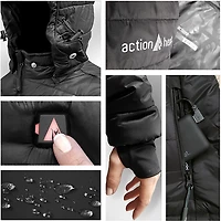 ActionHeat Men's Washington Commanders 5V Puffer Heated Jacket