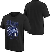 Nike Youth's Dallas Mavericks Courtside '25-'26 Edition Hal OGC Short Sleeve T-shirt