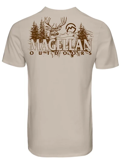 Magellan Outdoors Men's Deer Sketch T-shirt