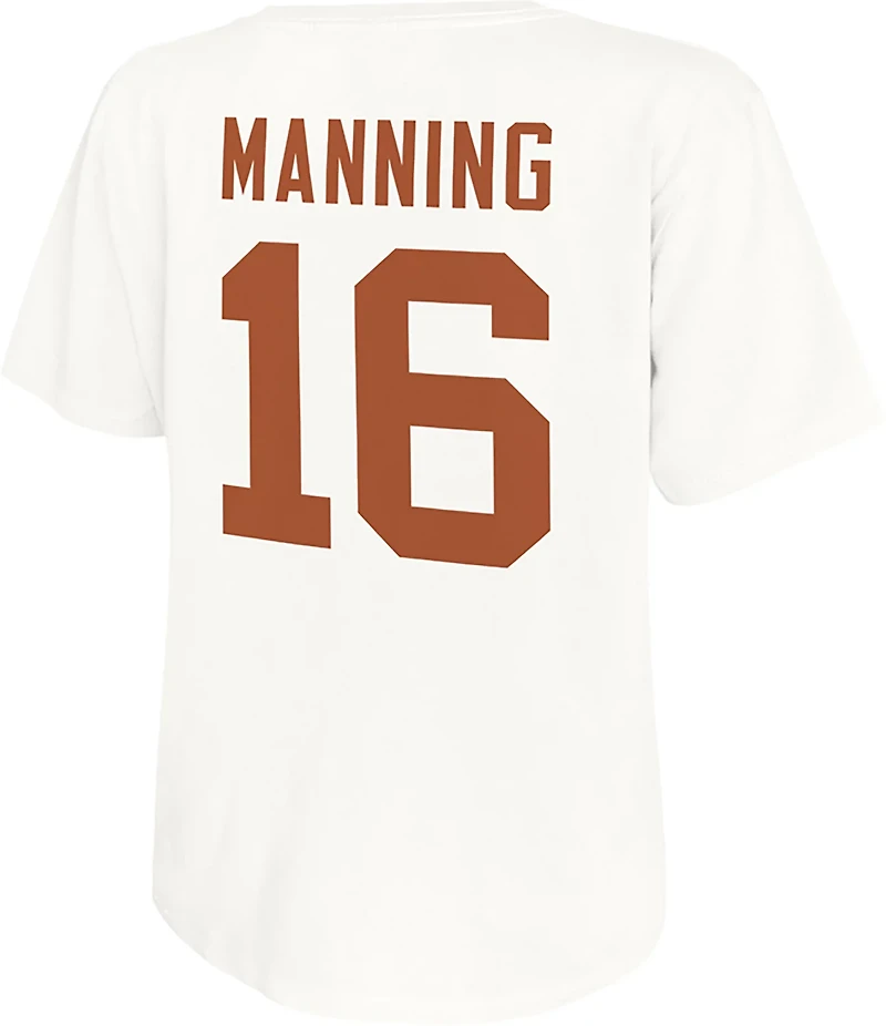 WILDCAT RETRO Women's Texas A. Manning Name & Number Boxy T-shirt