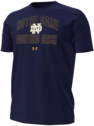 Under Armour Men's University of Notre Dame Team Arch Graphic T-shirt