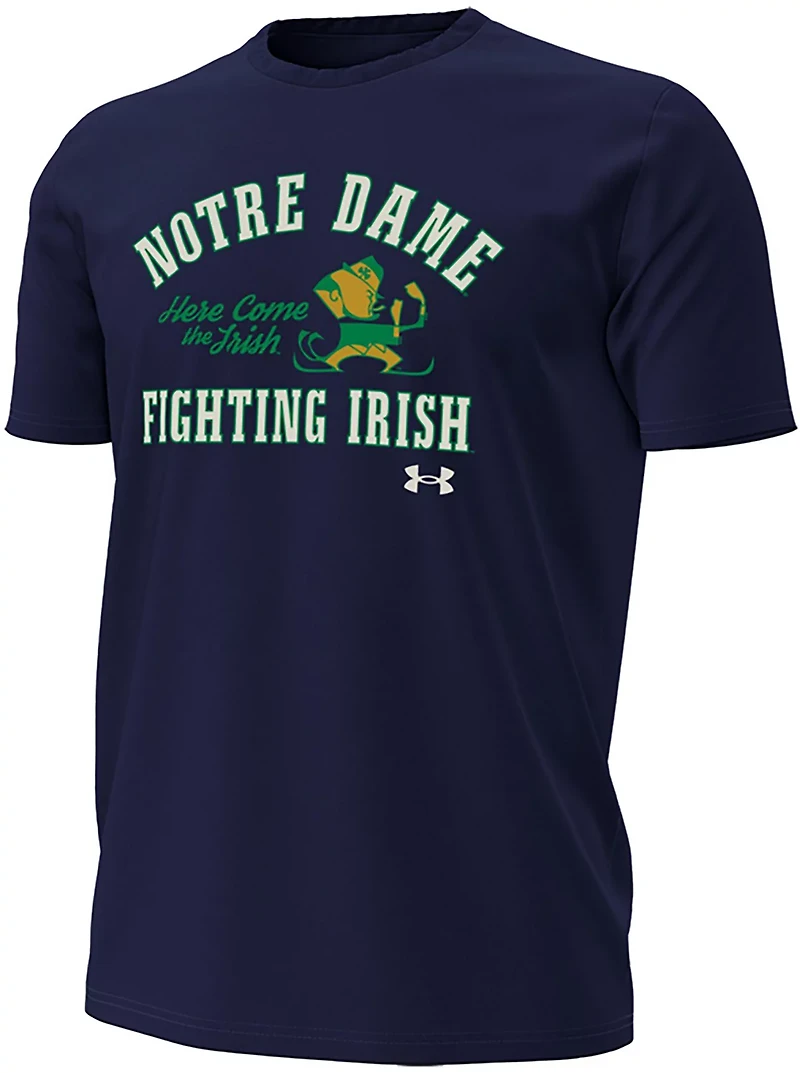 Under Armour Men's University of Notre Dame Here Come the Irish Graphic T-shirt