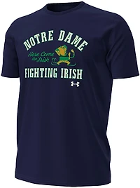 Under Armour Men's University of Notre Dame Here Come the Irish Graphic T-shirt