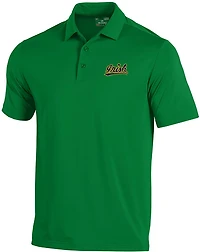 Under Armour Men's University of Notre Dame Script Logo Polo Shirt