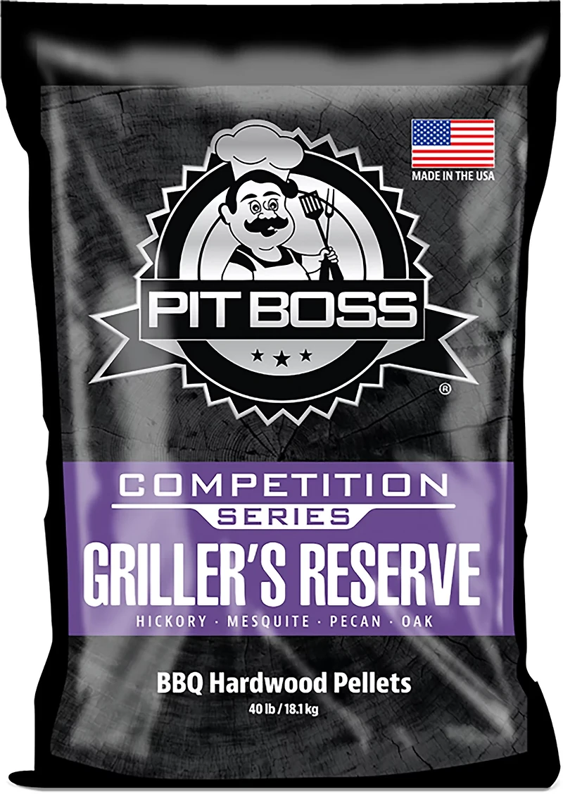 Pit Boss Competition Series Griller's Reserve 40 lb. BBQ Hardwood Pellets