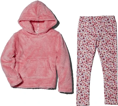 BCG Toddler Girls' Sherpa Hoodie 2-Piece Set