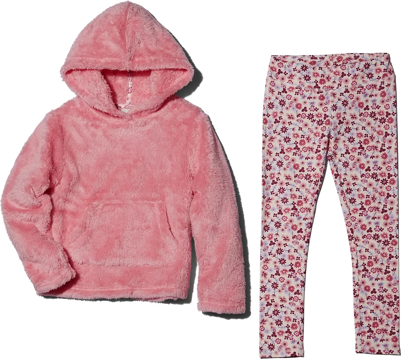 BCG Girls' 4-6X Sherpa Hoodie 2-Piece Set