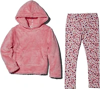 BCG Girls' 4-6X Sherpa Hoodie 2-Piece Set