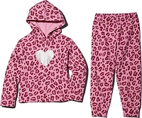 BCG Toddler Girls' All Over Print Leopard Hoodie 2-Piece Set