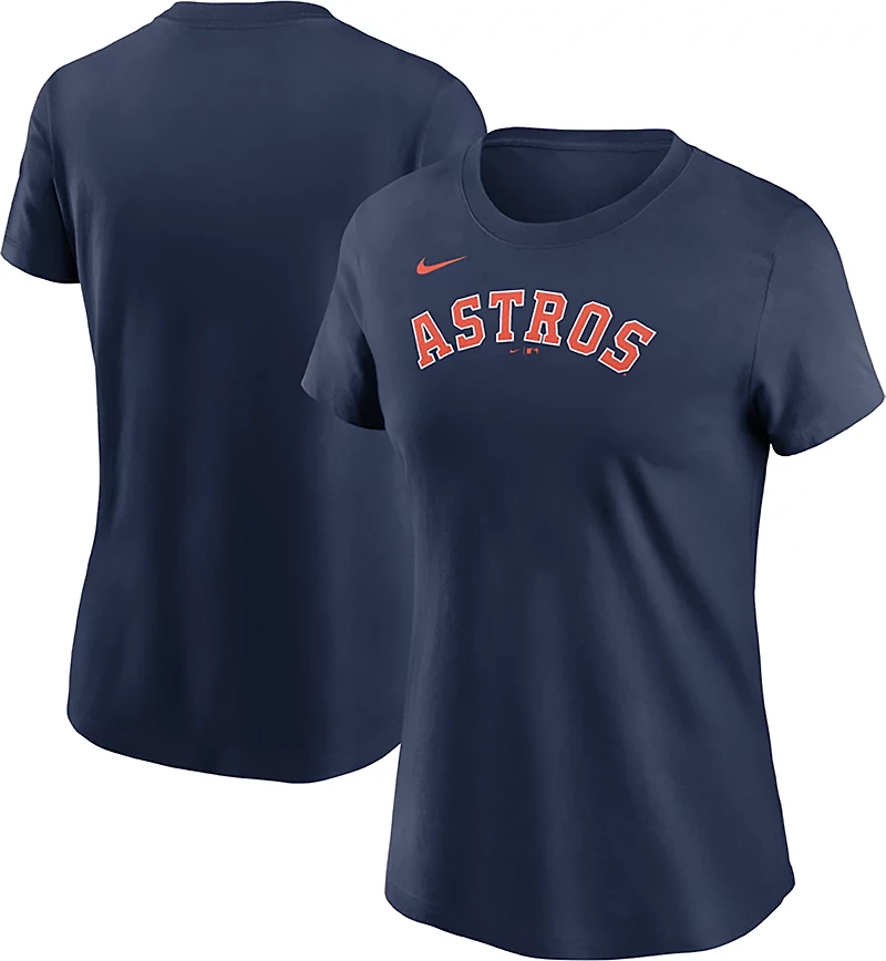 Nike Women’s Houston Astros Fuse Wordmark Graphic T-shirt