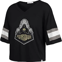 '47 Women's Purdue University Gridiron Premier Scout Crop Top
