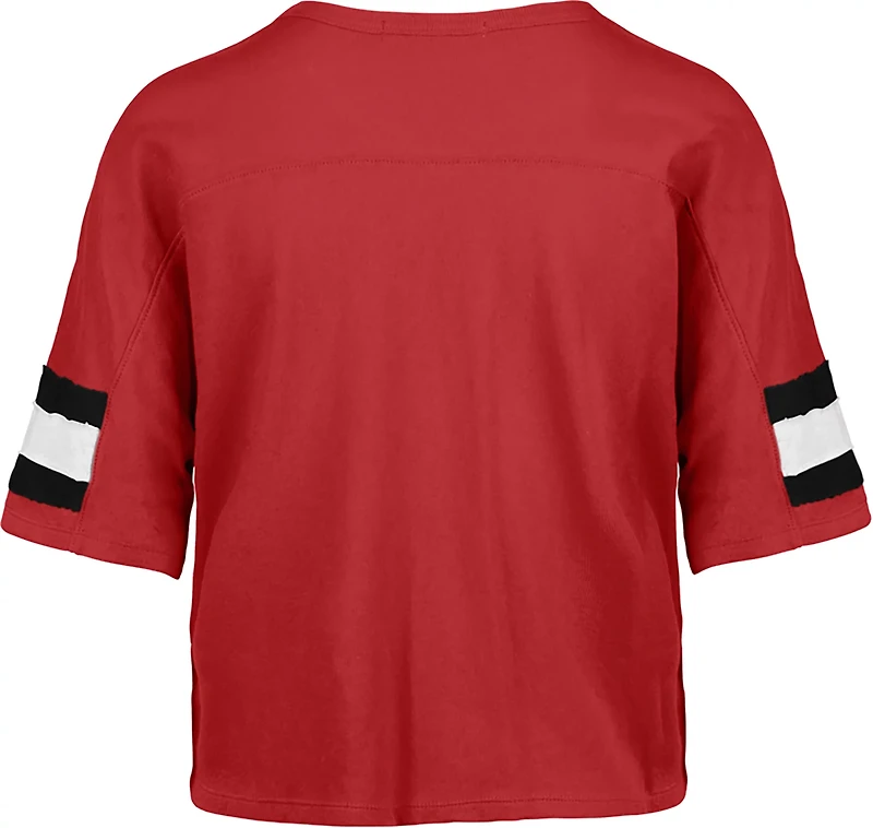 47 Women's Texas Tech Gridiron Premier Scout Crop T-shirt