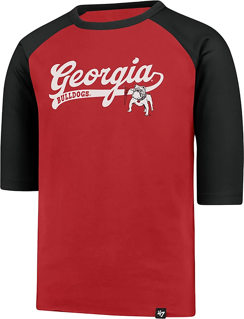 '47 Boys' Georgia Super Script Line Drive Raglan T-shirt