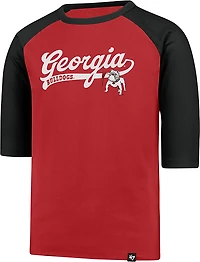 '47 Boys' Georgia Super Script Line Drive Raglan T-shirt