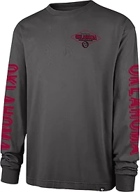 '47 Men's Oklahoma Sooners Cairn Ravine Foundation Long Sleeve T-shirt