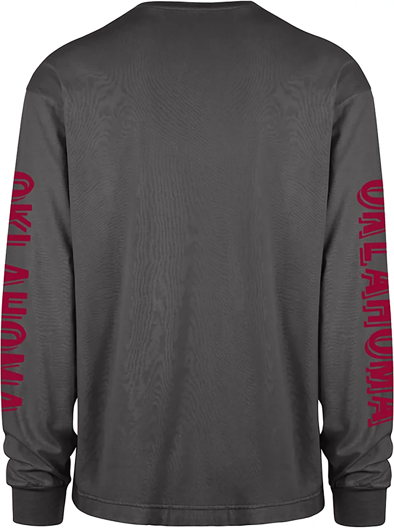 '47 Men's Oklahoma Sooners Cairn Ravine Foundation Long Sleeve T-shirt
