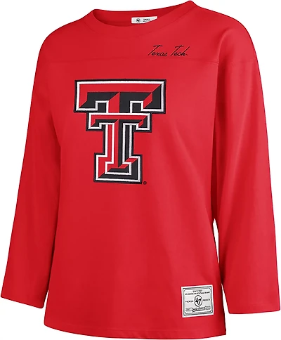 47 Women's Texas Tech Game Nod Timeless 3/4 Sleeve T-shirt