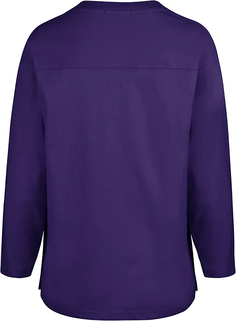 47 Women's LSU Game Nod Timeless 3/4 Sleeve T-shirt