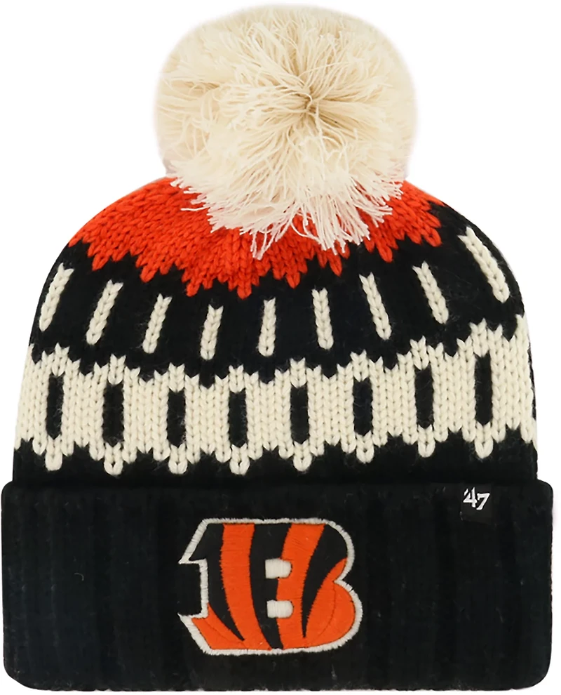 47 Bengals Felicity Cuff Knit Beanie