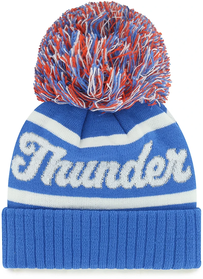 47 OKC Thunder Spirited Cuff Knit Beanie