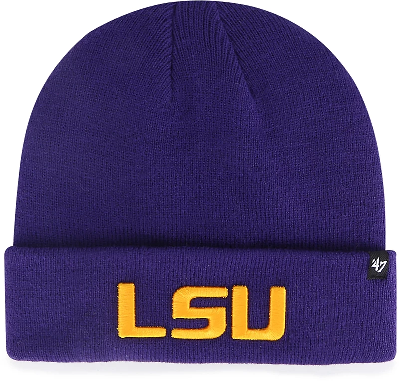 47 LSU Raised Cuff Knit Cap