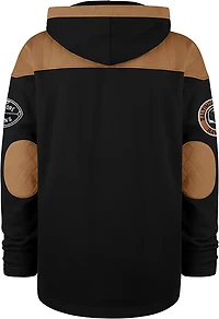 '47 Men's Baltimore Ravens Flannagan Wingback Lacer Long Sleeve Hoodie