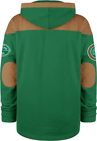 '47 Men's Philadelphia Eagles Flannagan Wingback Lacer Long Sleeve Hoodie