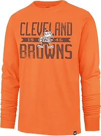 47 Men's Browns Wide Out Franklin Long Sleeve T-shirt