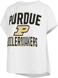 Three Square Women's Purdue Maxima Sunchaser Slub T-shirt
