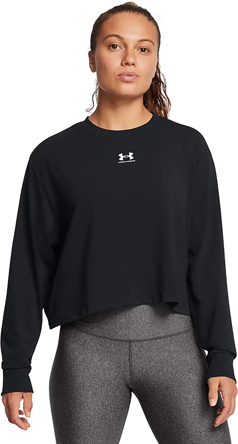 Under Armour Women's Rival Boxy Long Sleeve T-shirt