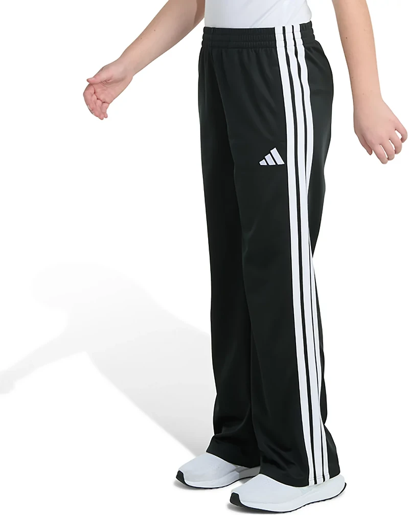 adidas Girls' Tricot Wide Leg Pants