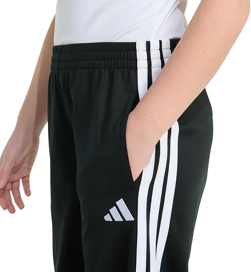 adidas Girls' Tricot Wide Leg Pants