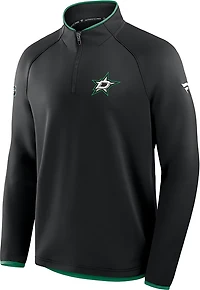 Fanatics Men's Stars Authentic Pro Rink Fleece Long Sleeve 1/4 Zip