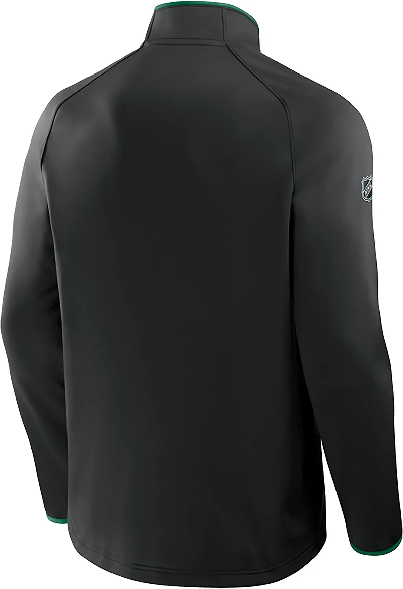 Fanatics Men's Stars Authentic Pro Rink Fleece Long Sleeve 1/4 Zip